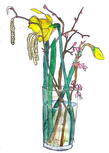 Плакат Daffodils