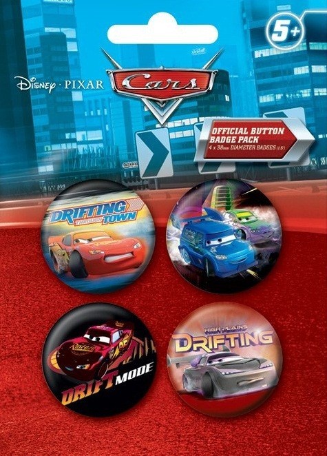 Badge set CARS DRIFT 2
