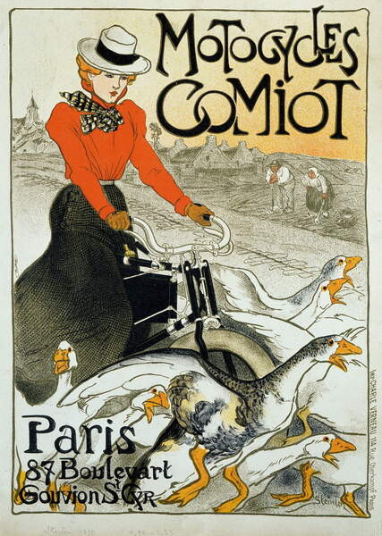 Наклейка Poster for Comiot motorcycles