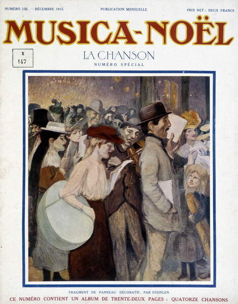 Плакат Magazine “” musica Noel””