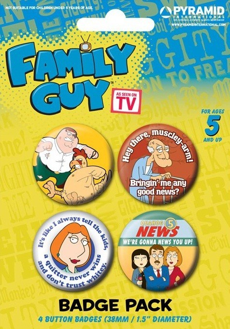 Badge set FAMILY GUY - characters