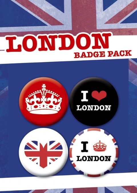 Badge set LONDON PACK 1