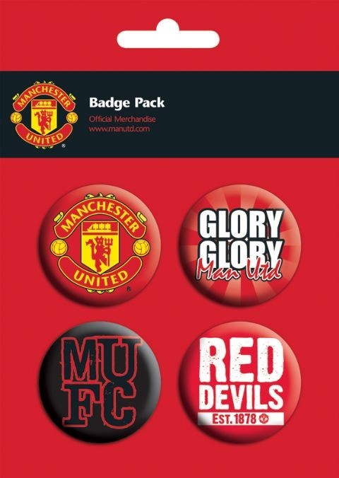 Merkkisetti MANCHESTER UNITED PACK 1