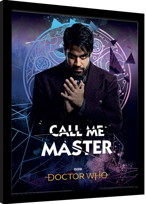 Κορνιζαρισμένη αφίσα Doctor Who - Call Me Master