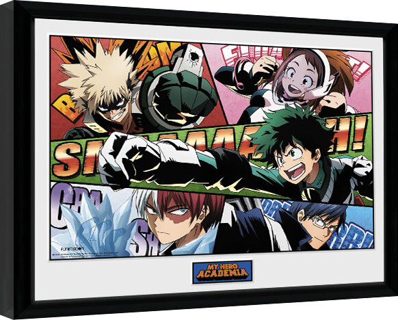 Рамкиран плакат My Hero Academia - Powers