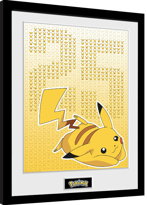 Framed Poster Pokemon - Pikxels