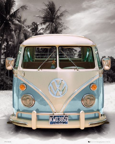 Плакат Californian Camper