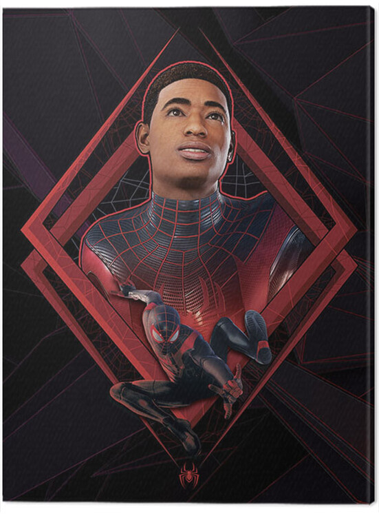 Принти на полотні Spider-Man Miles Morales - Be Greater