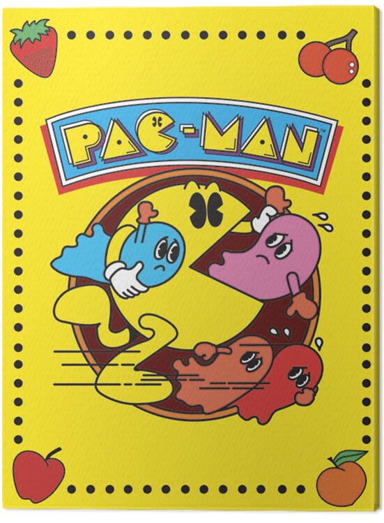 Принти на полотні Pac-Man - Vintage