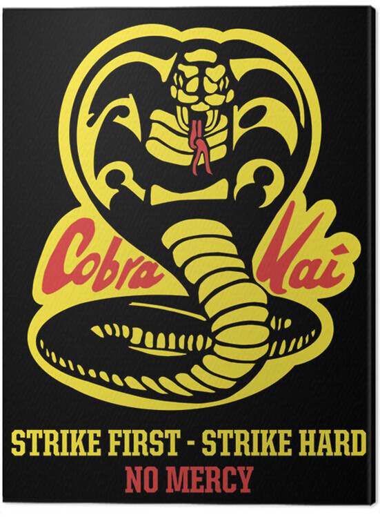 Принти на полотні Cobra Kai - No Mercy