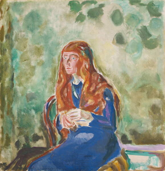 Плакат Portrait of Käte Perls