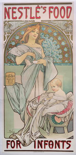 Плакат Nestle's Food for Infants