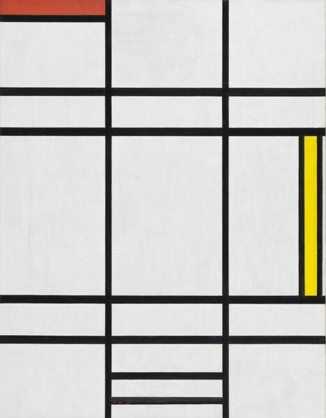 Плакат Composition in White