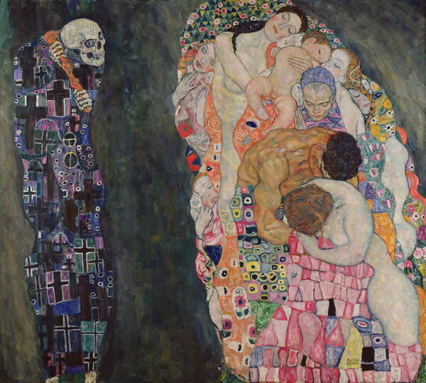Плакат Death and Life