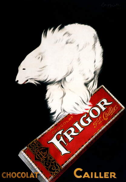 Плакат Frigor Chocolate Poster by Leonetto Cappiello