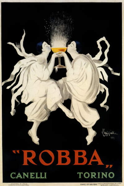 Принти на полотні Poster advertising Spumante Robba Canelli