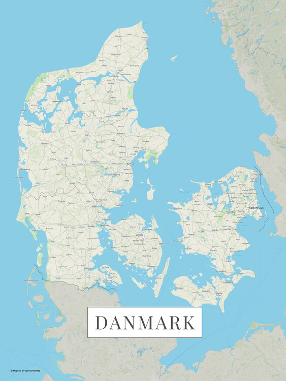 Принти на полотні Danmark color