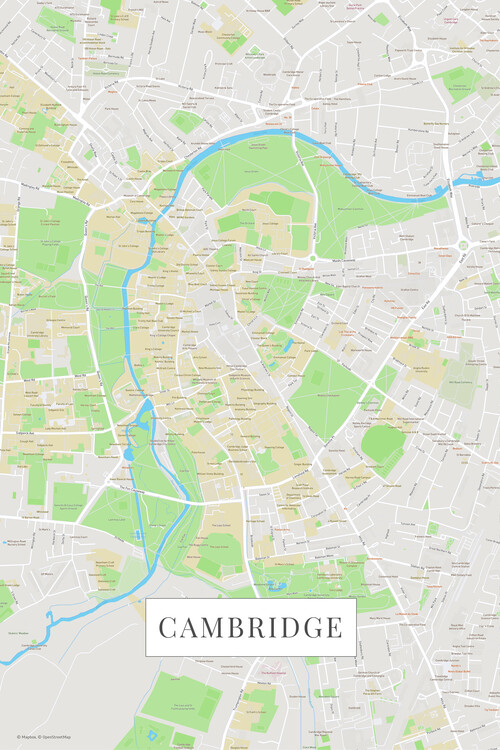 Плакат Cambridge color