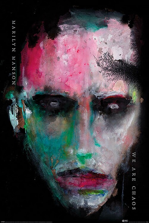 Плакат Marilyn Manson - We Are Chaos