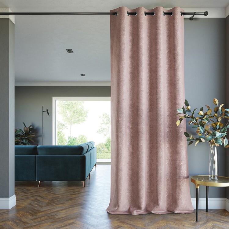 Κουρτίνα Amelia Home - Blackout Lamari Blush 1 τεμ