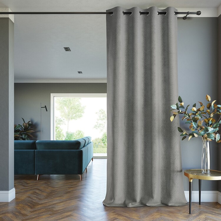 Κουρτίνα Amelia Home - Blackout Lamari Grey 1 τεμ