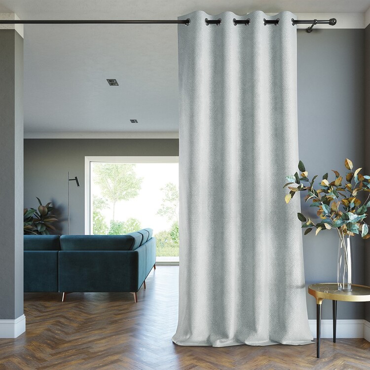 Κουρτίνα Amelia Home - Blackout Lamari Silver 1 τεμ