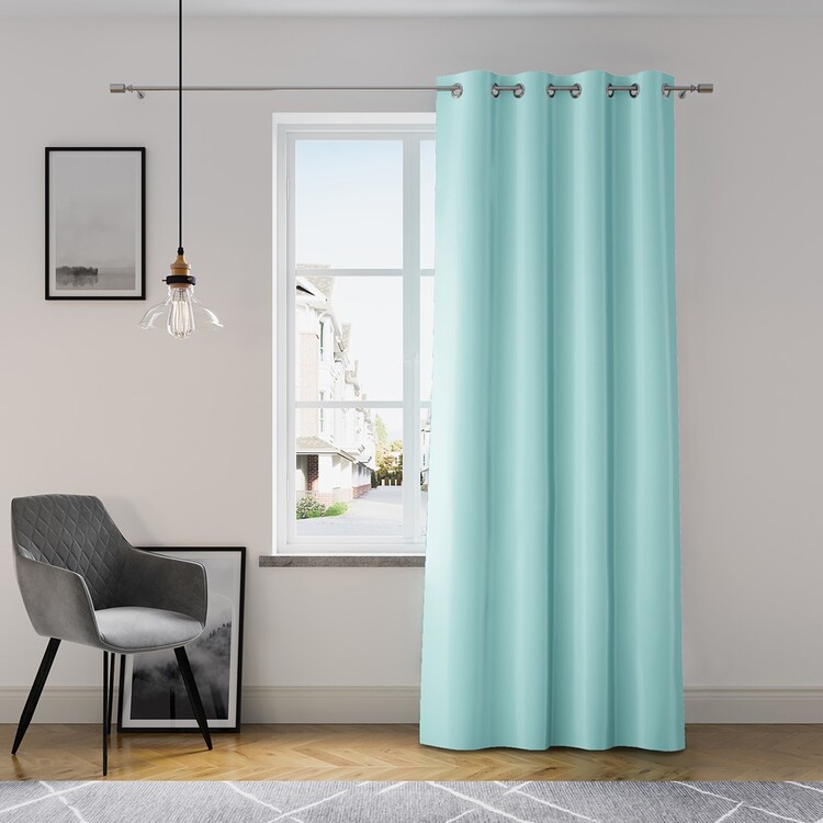 Cortina Amelia Home - Eyelets Azure 1 pc