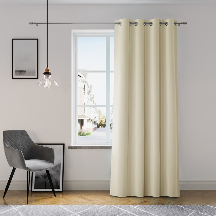 Κουρτίνα Amelia Home - Eyelets Beige 1 τεμ