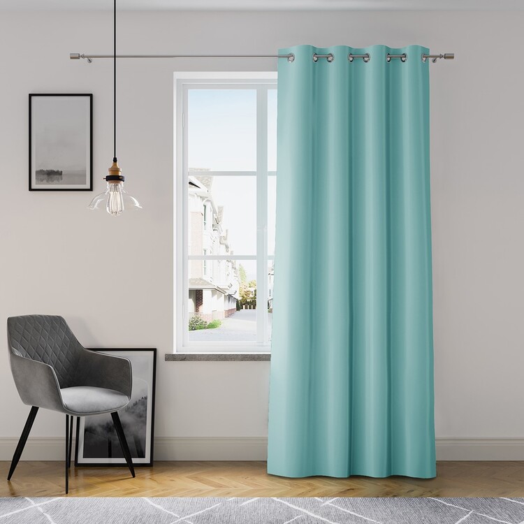 Curtain Amelia Home - Eyelets Blue 1 pc