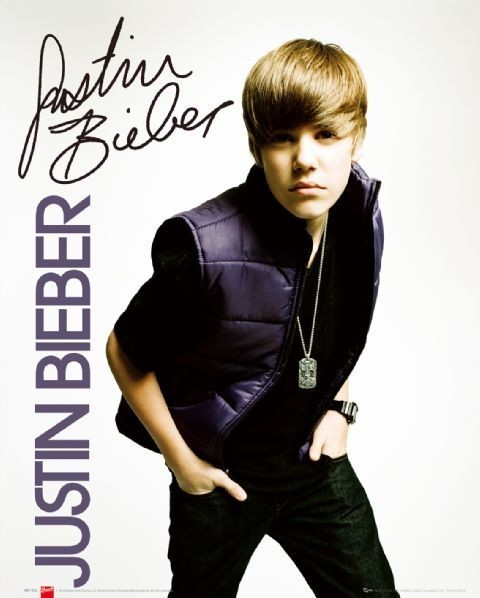 Плакат Justin Bieber - vest