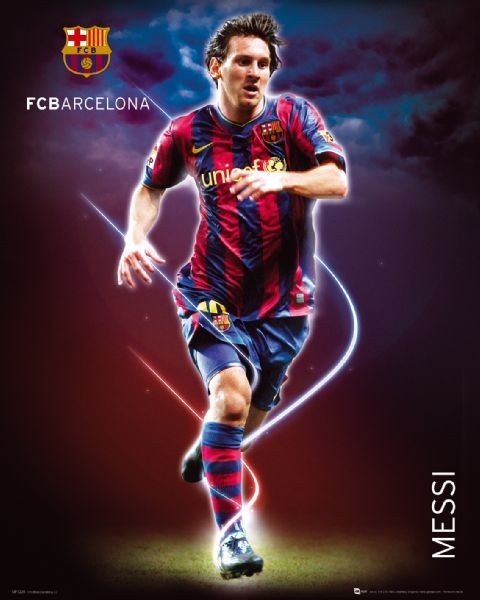 Poster Barcelona - Messi