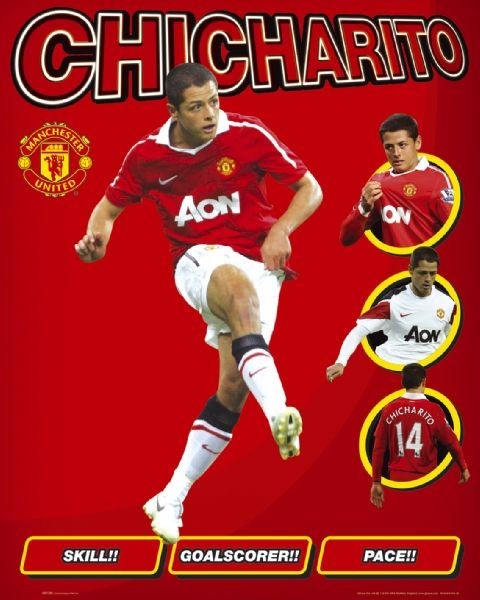 Плакат Manchester United - hernandez
