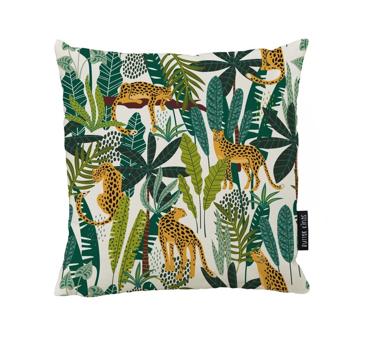 Cushion Resting Leopard