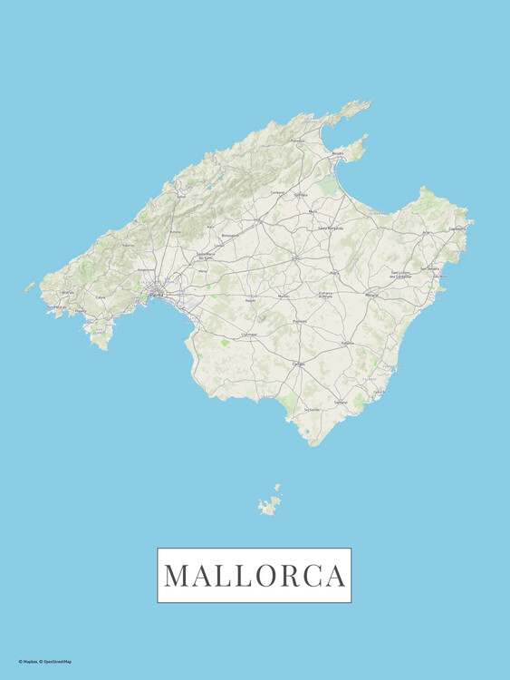 Наклейка Mallorca color