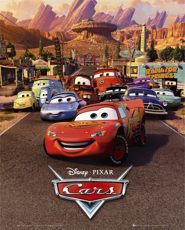 Плакат CARS - one sheet