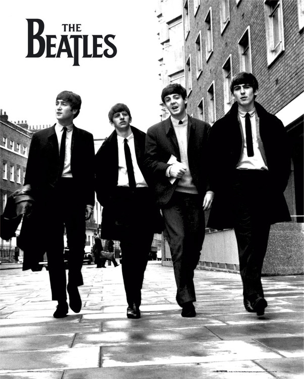 Плакат Beatles - in london