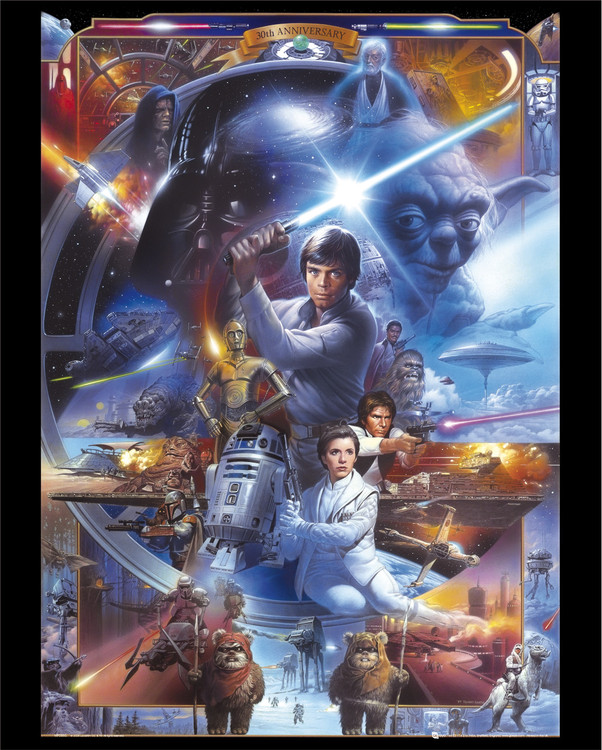 Poster STAR WARS - 30th Anniversary