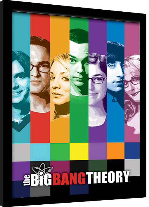 Κορνιζαρισμένη αφίσα The Big Bang Theory - Signals