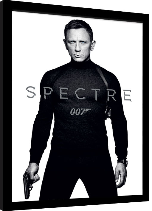 Κορνιζαρισμένη αφίσα James Bond: Spectre - Black and White Teaser