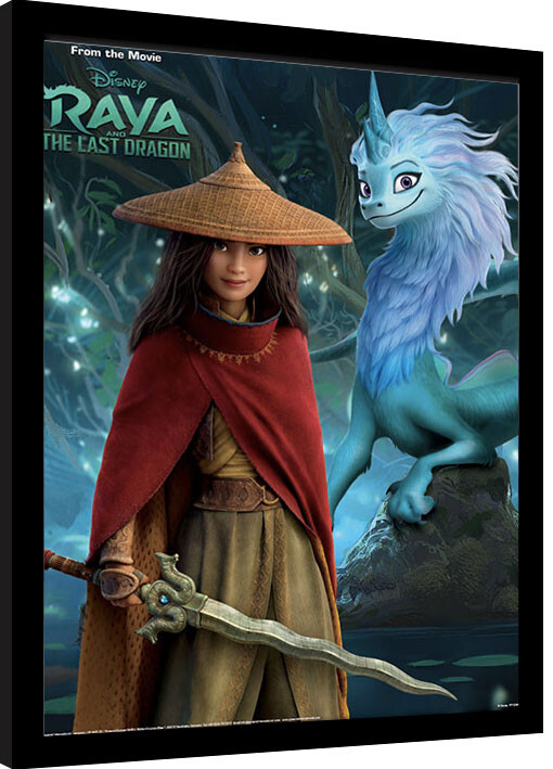 Uokvirjen plakat Raya and the Last Dragon - Fireflies