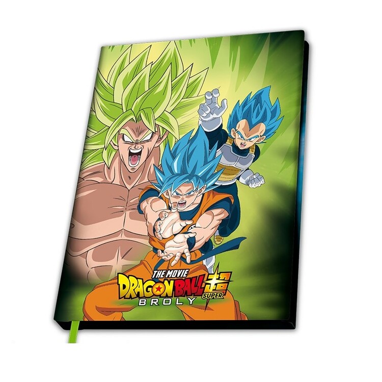 Σημειωματάριο Dragon Ball - Broly vs Gokus & Vegeta