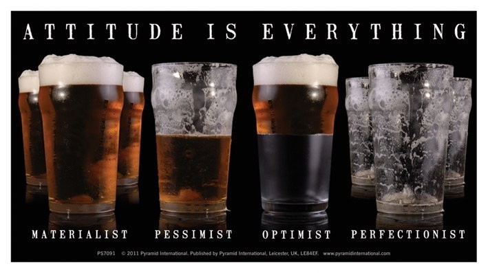 Stickers ATTITUDE IS EVERYTHING