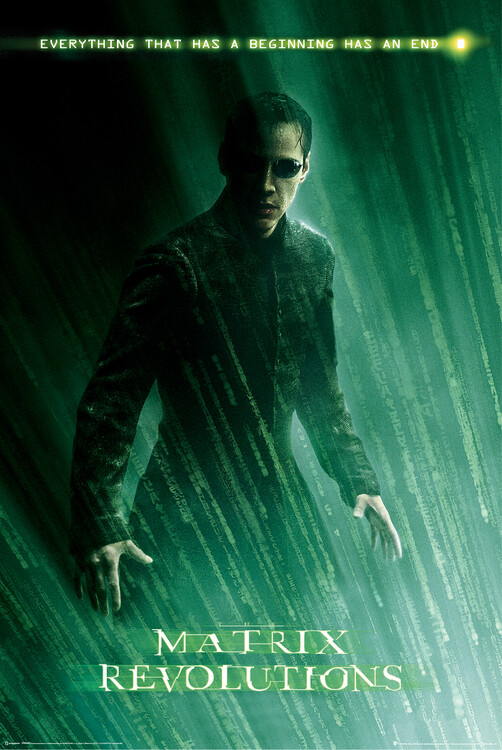 Плакат Matrix Revolutions - Neo