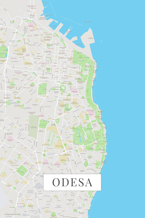 Плакат Одеса color