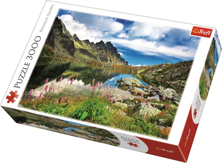 Παζλ Tatra Mountains - Starolesnian lake
