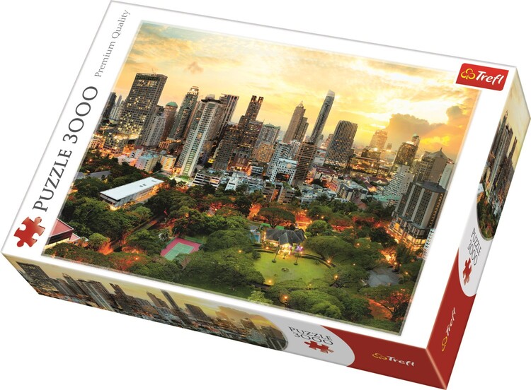 Puzzle Dusk at Bangkok