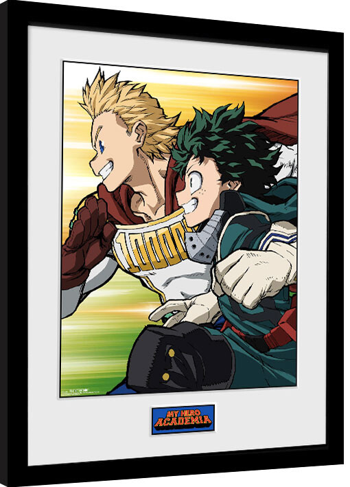 Κορνιζαρισμένη αφίσα My Hero Academia - Season 4 Teaser