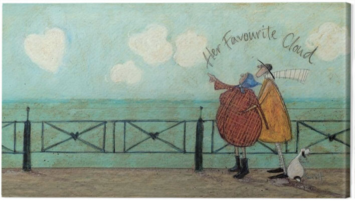 Принти на полотні Sam Toft - Her favourite cloud II