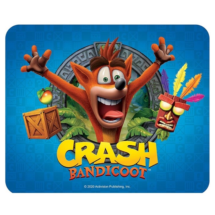 Mouse pad Crash Bandicoot
