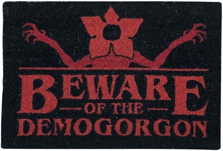 Πατάκι πόρτας Stranger Things - Beware Of The Demogorgon